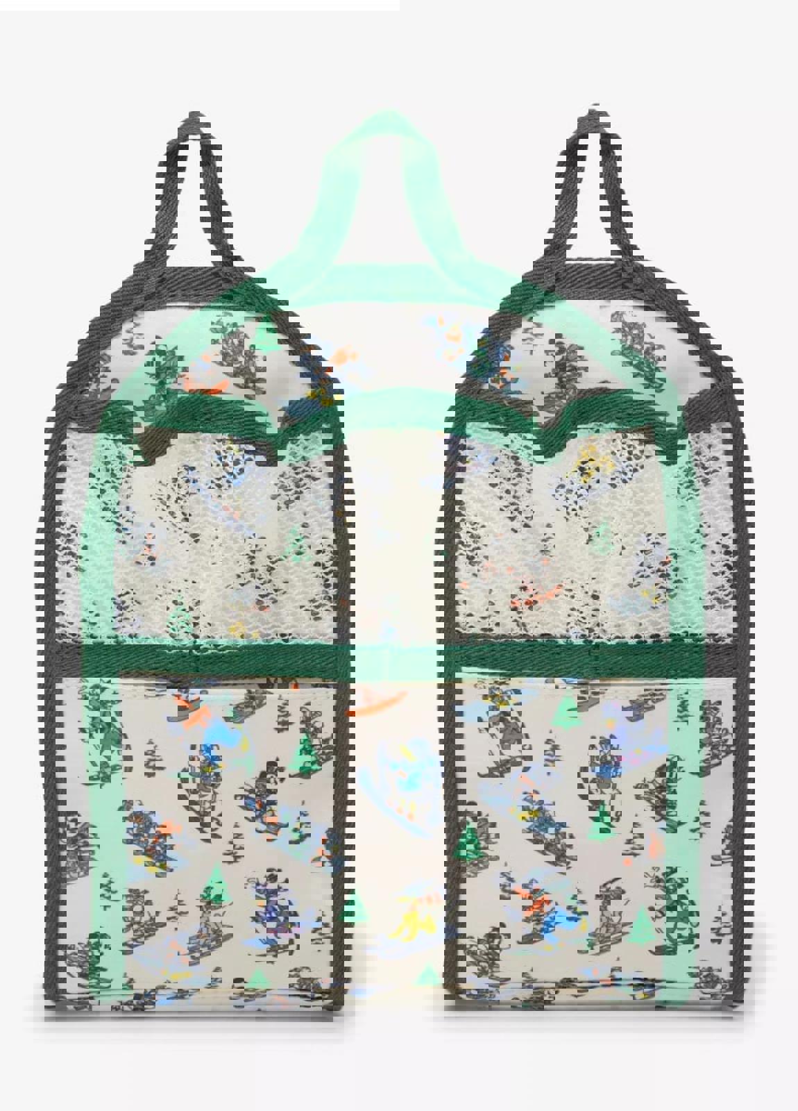 Our Universe Disney Mickey Mouse & Friends Skiing AOP Mini Backpack Organizer