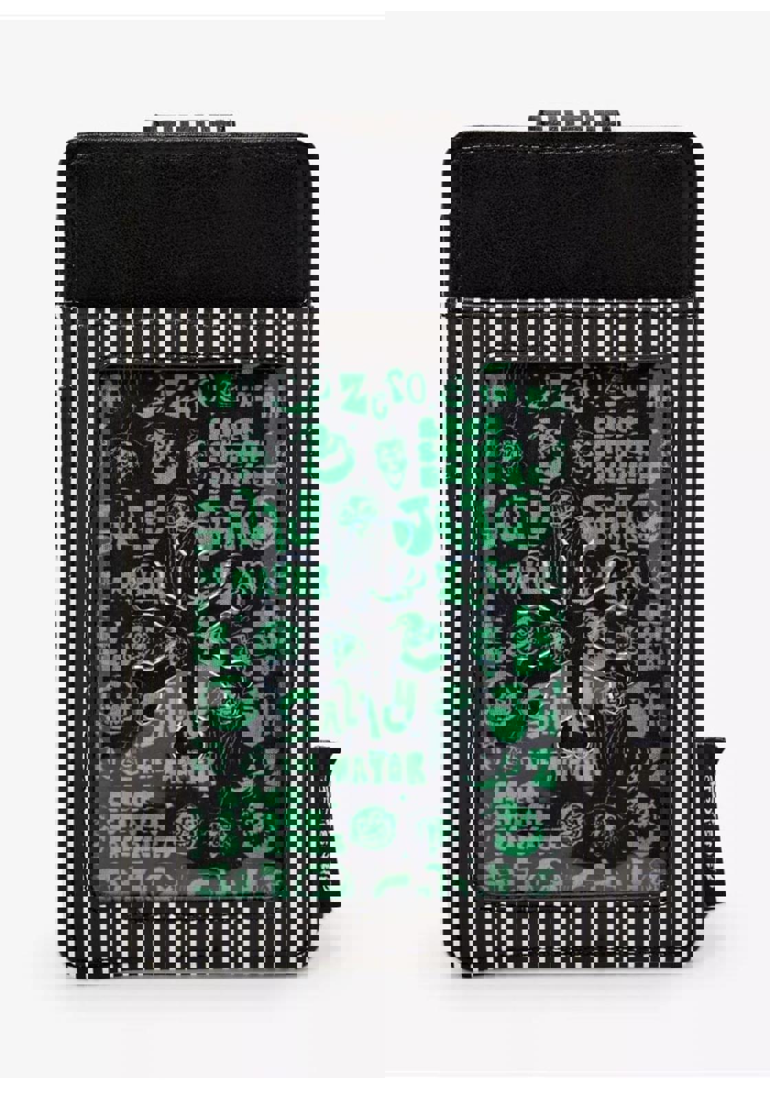 Loungefly Disney NBC Zero Wreath GlTD Cardholder NWT