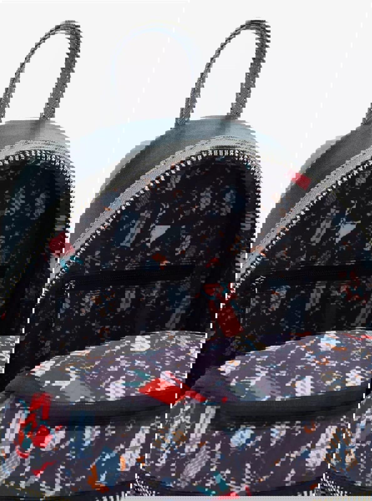 Loungefly Disney NBC Jack & Sally Snowflake GITD Mini Backpack NWT