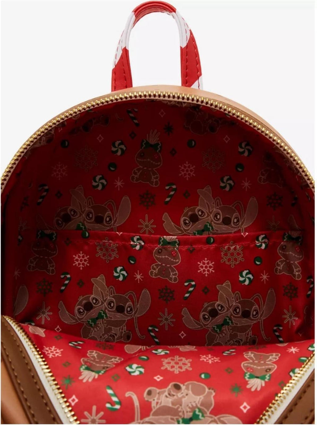 Loungefly Disney Stitch Gingerbread Mini Backpack NWT