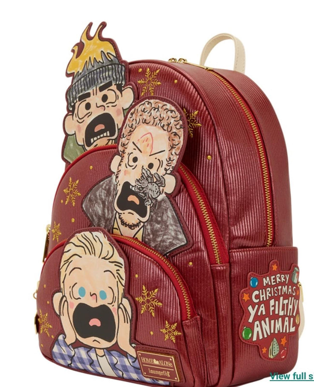 Home Alone Triple Pocket Mini Backpack