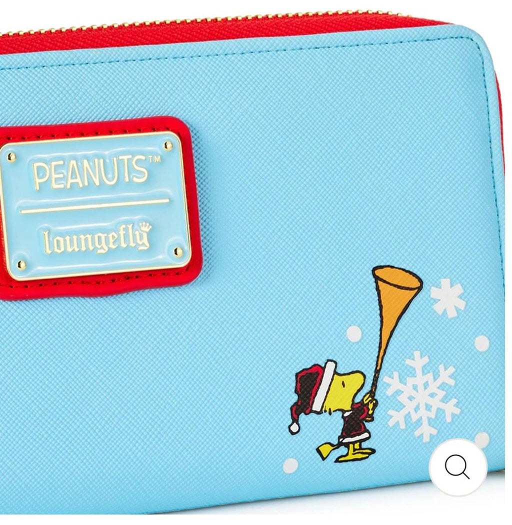 Loungefly Peanuts Snoopy Holiday Sequin Wallet