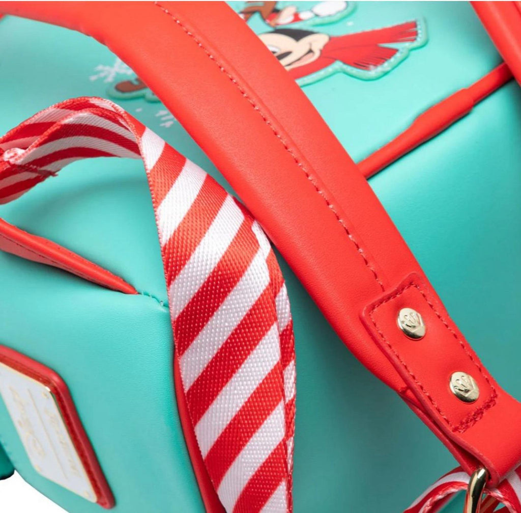 Loungefly Disney Light Up Minnie Mouse Reindeer Cosplay Mini Backpack NWT