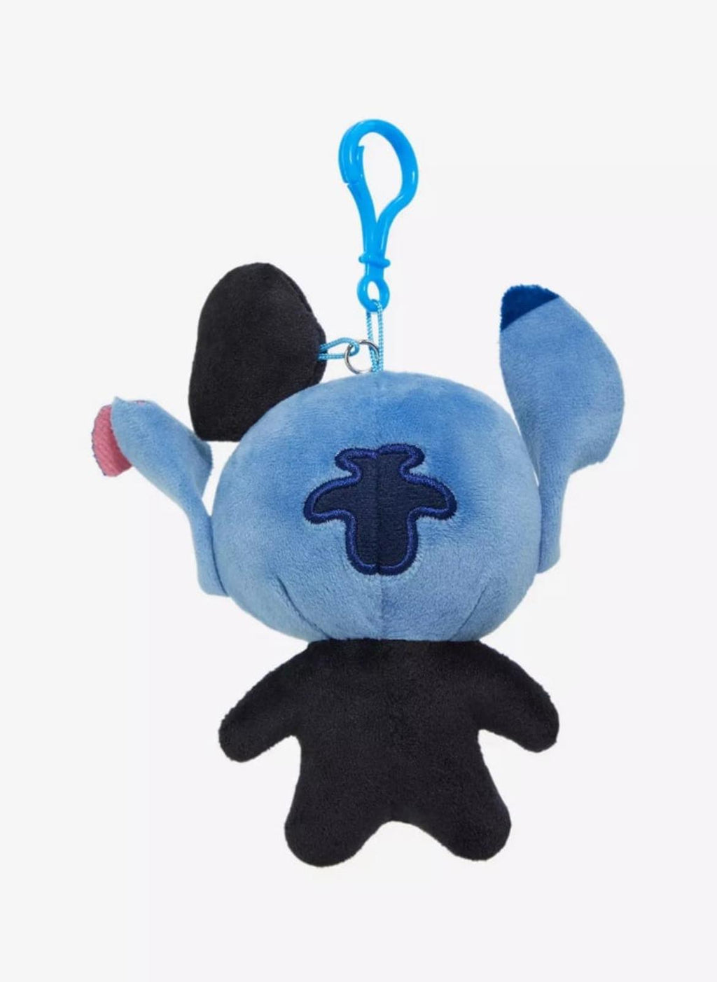 Disney Stitch Skeleton Costume Plush Key Chain NWT