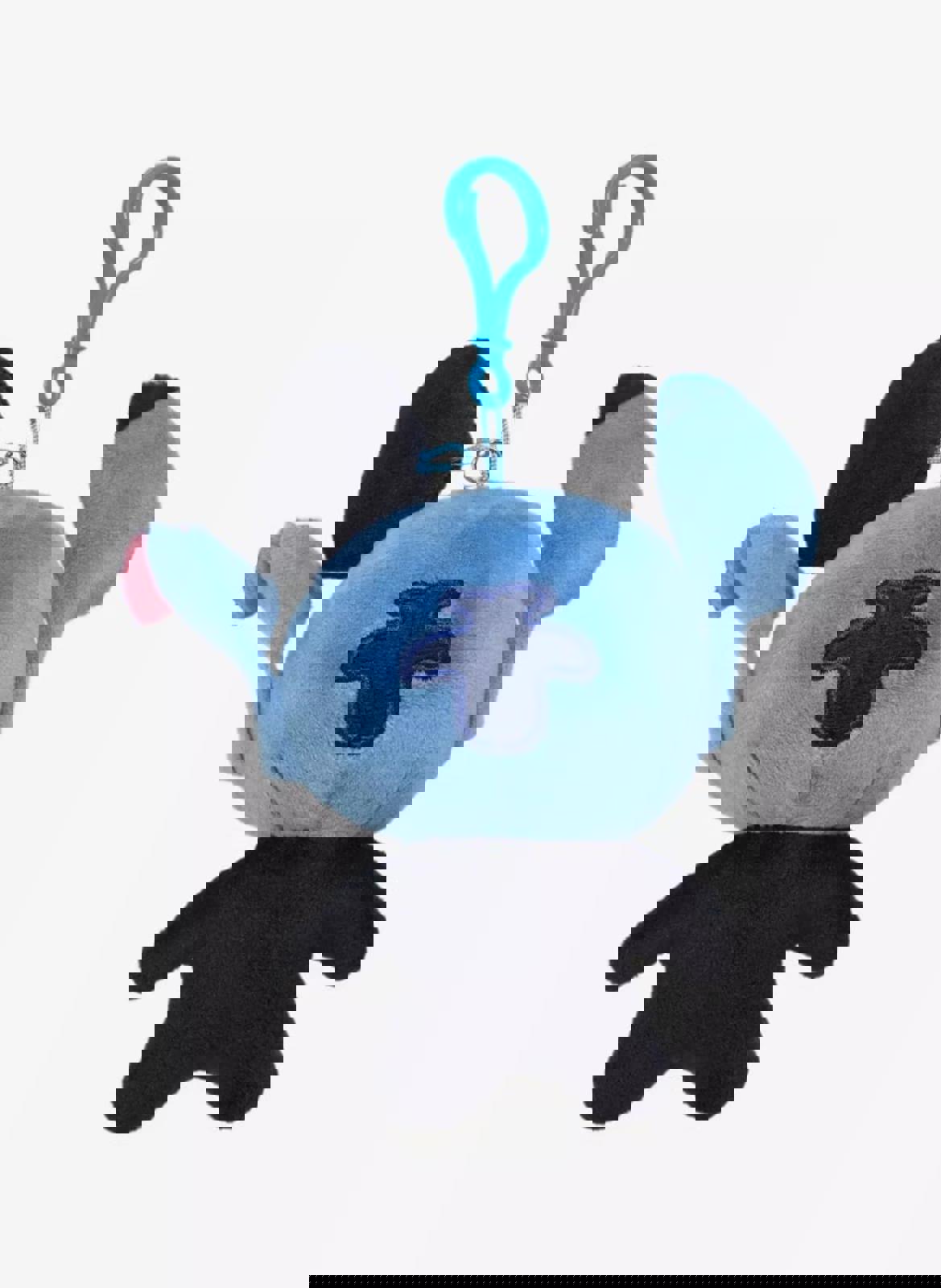 Disney Stitch Skeleton Costume Plush Key Chain NWT