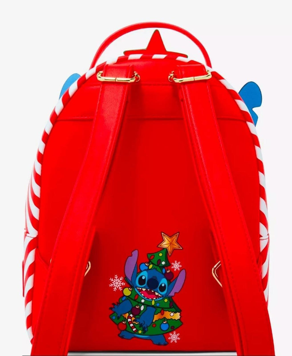 Loungefly Disney Stitch Christmas Tree Figural Mini Backpack NWT SOLD OUT