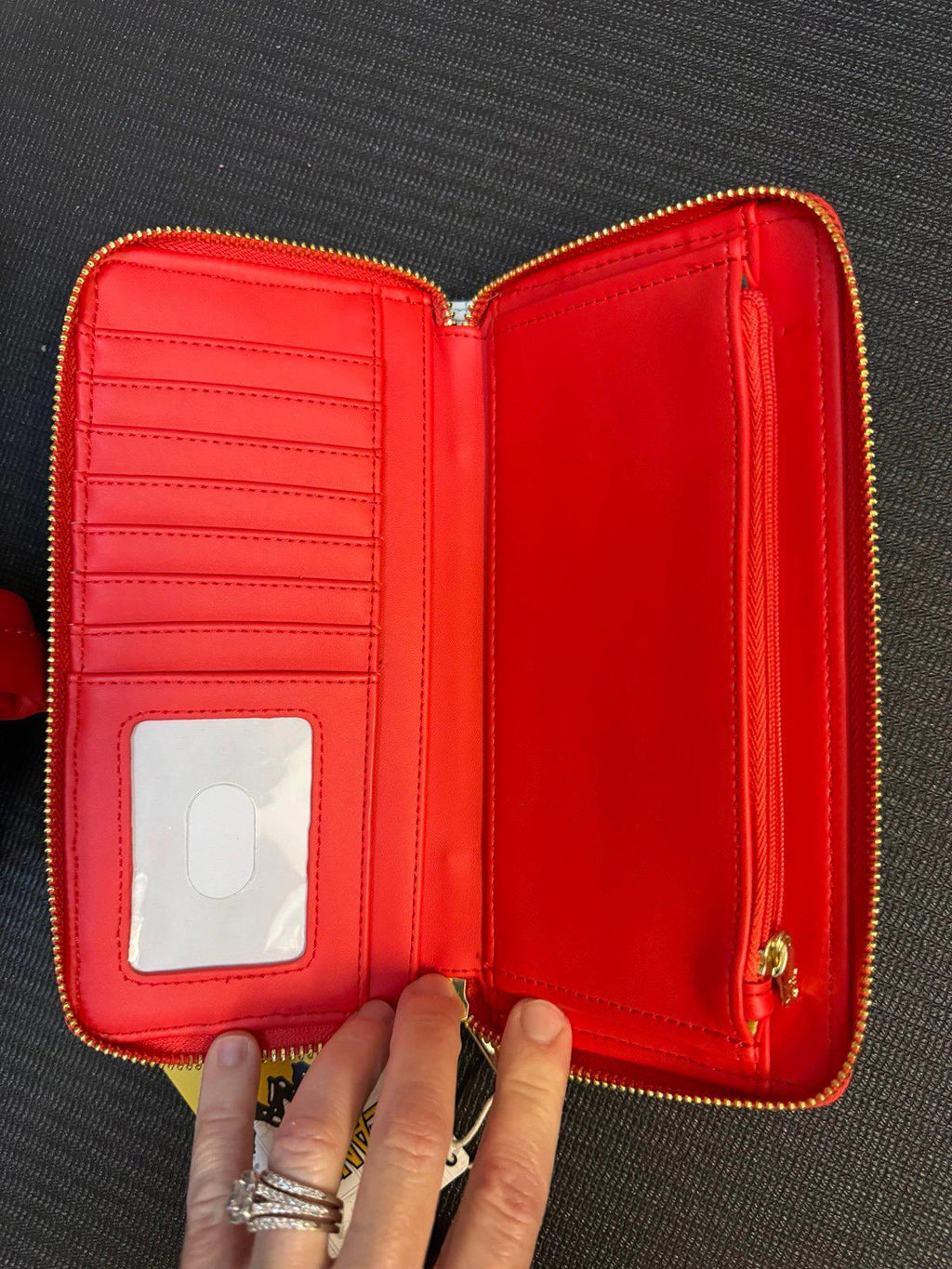 Loungefly Peanuts Snoopy Holiday Sequin Wallet