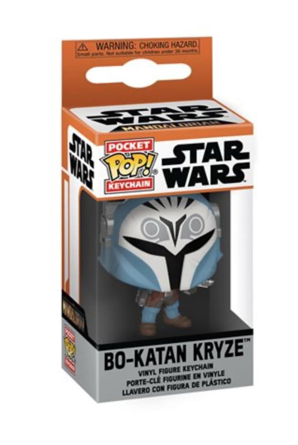 Star Wars The Mandalorian Bo-Katan Kryze with Pistols Funko Pocket Pop Key Chain