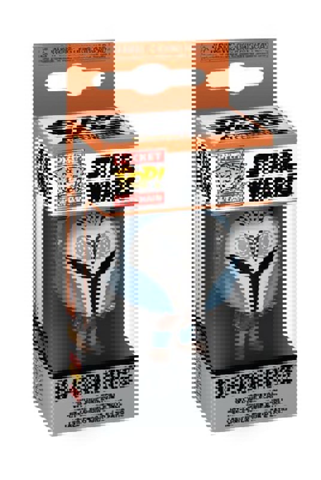 Star Wars The Mandalorian Bo-Katan Kryze with Pistols Funko Pocket Pop Key Chain