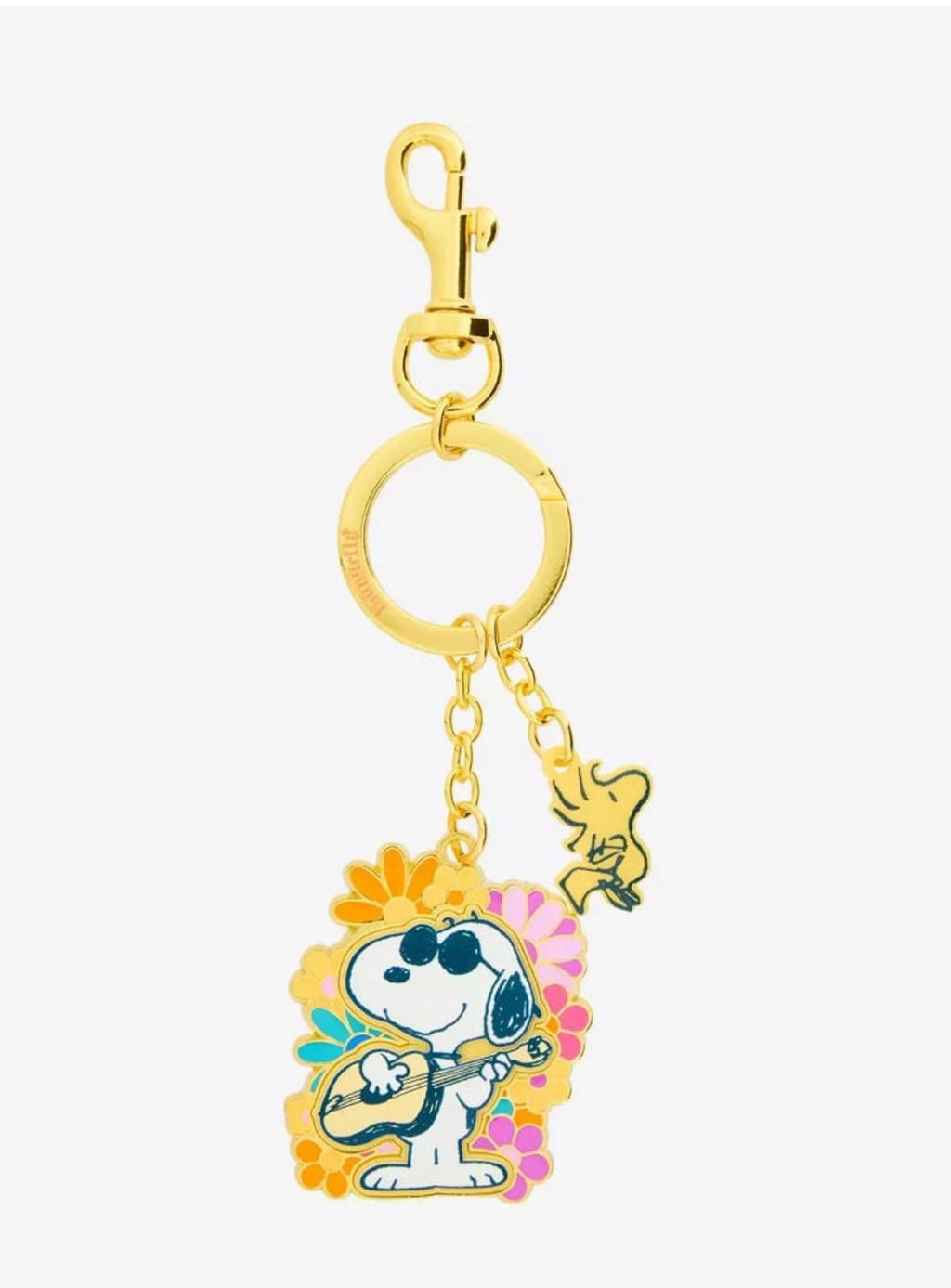 Peanuts Snoopy Joe Cool Multi Charm Keychain NWT