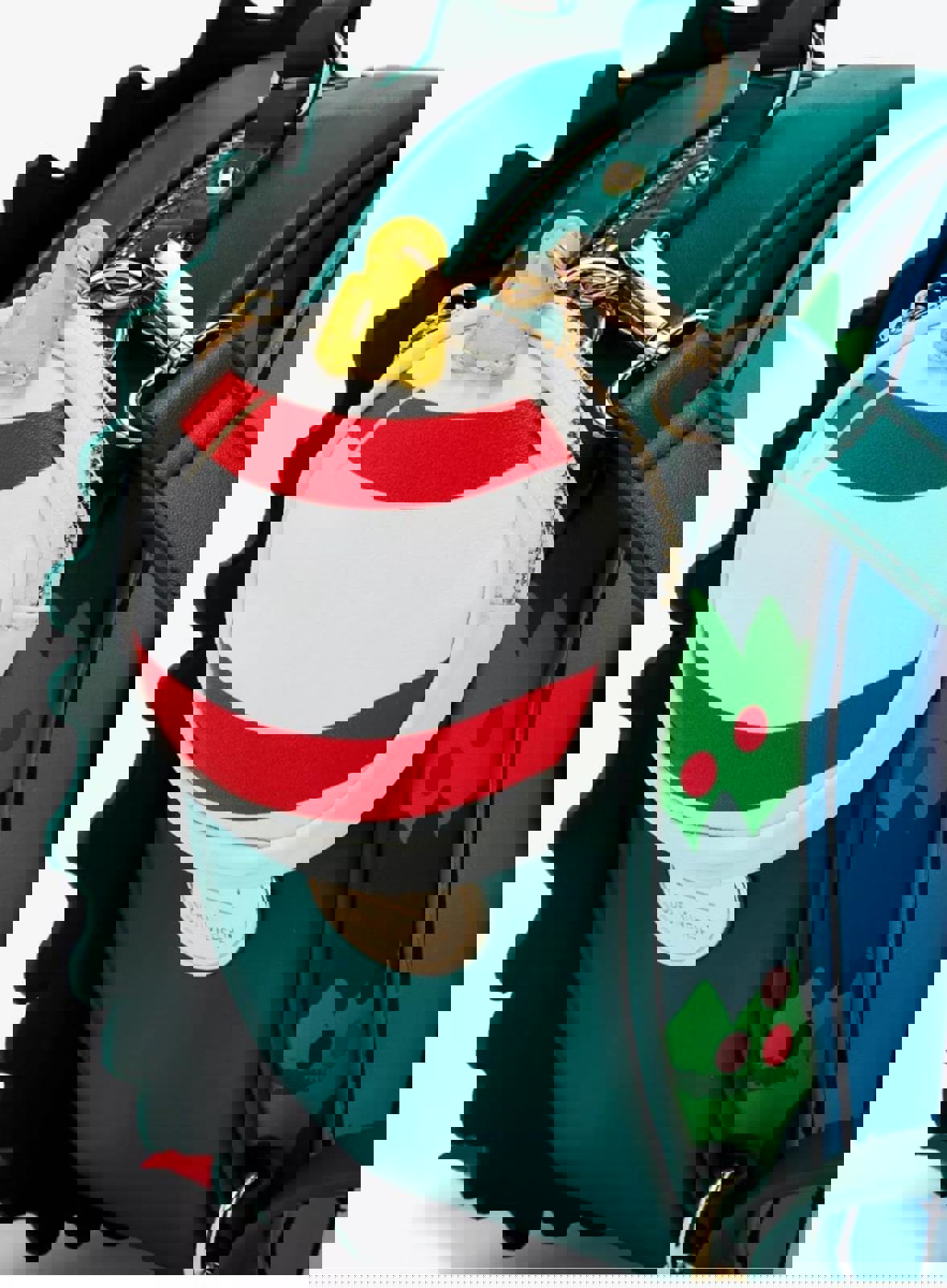 Disney Winnie the Pooh Eeyore Holiday Wreath Convertible Light-Up Backpack NWT