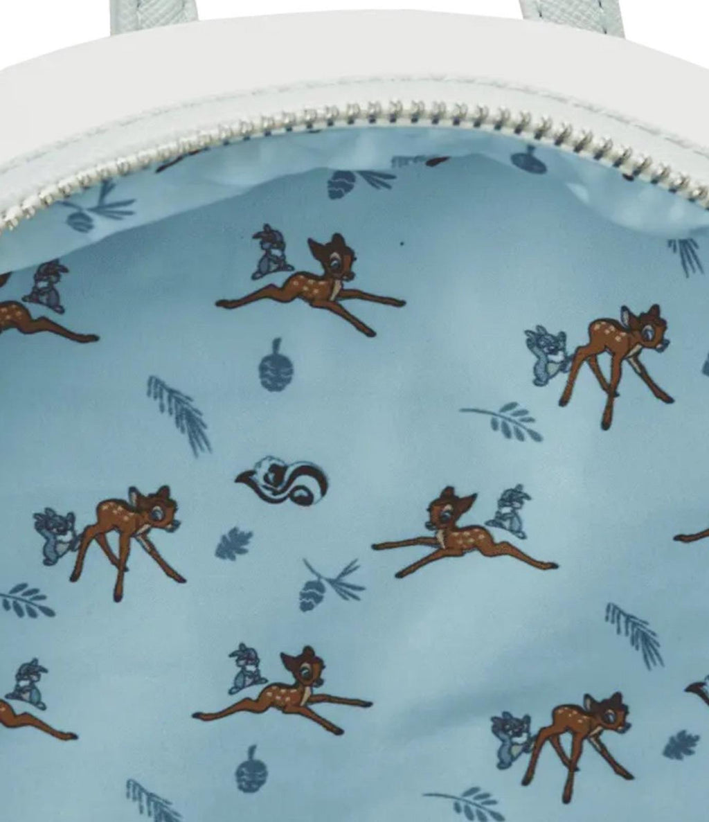 Loungefly Disney Bambi on Ice LE Lenticular Mini Backpack and Pop! Bambi SET NWT