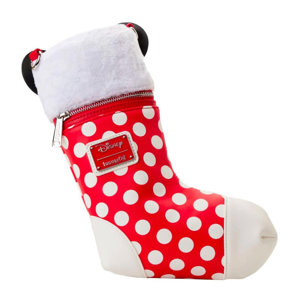 Loungefly Disney Minnie Cosplay Stocking Crossbody Bag NWT