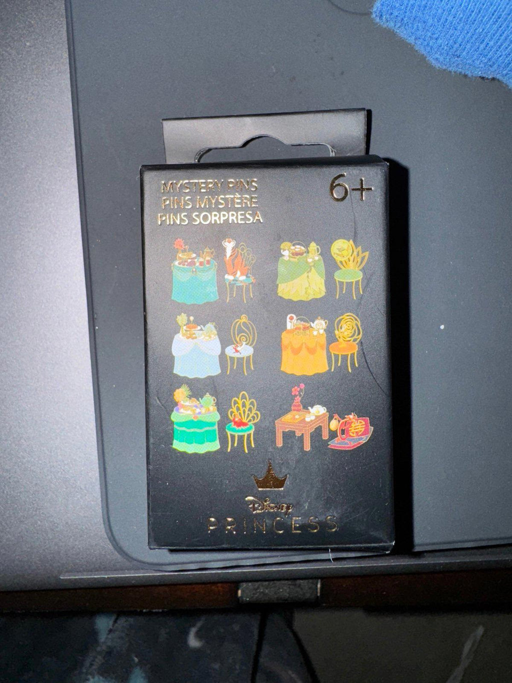 Disney Princess Tea Party Blind Box Enamel Pin Set