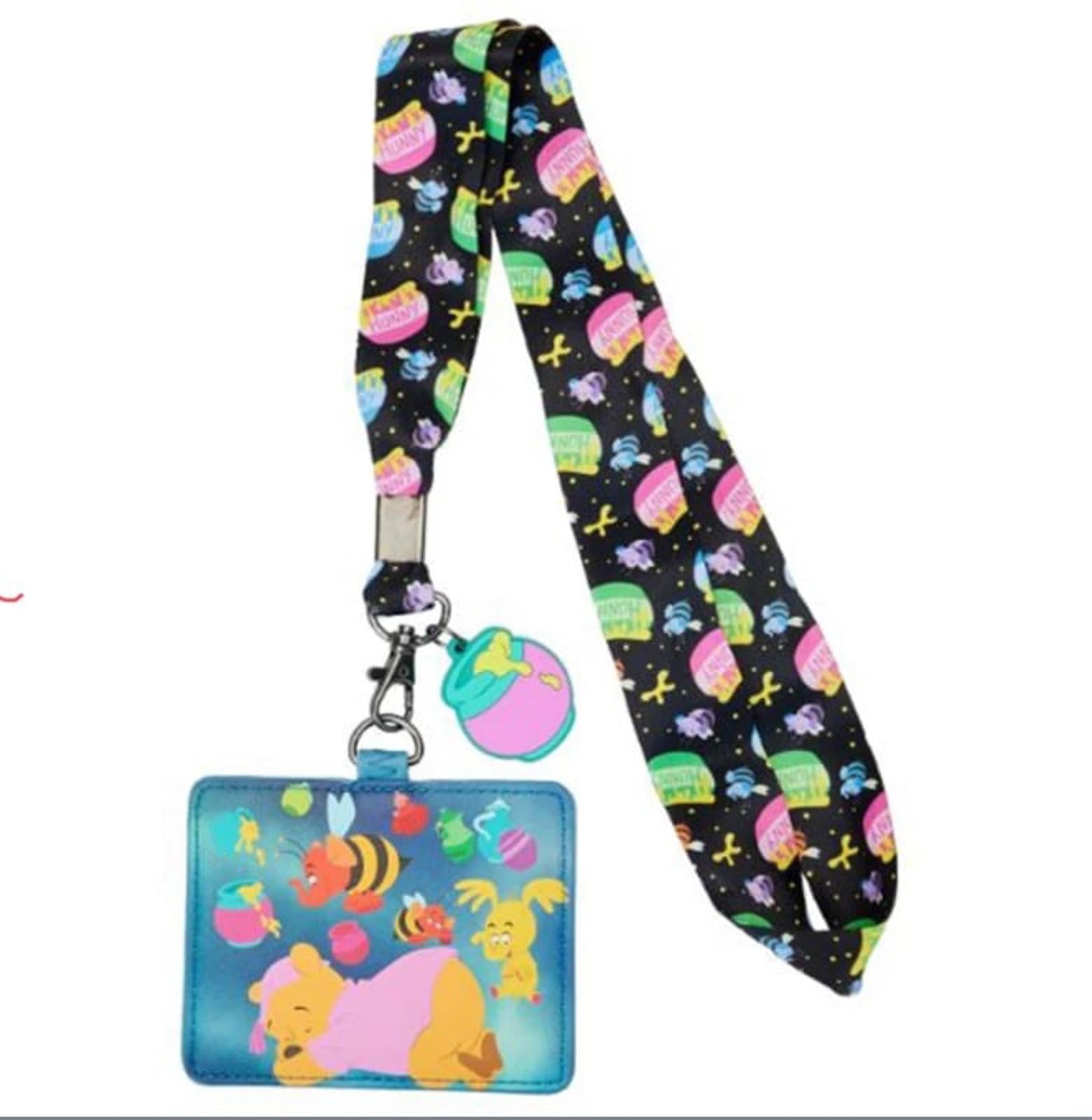 Loungefly Disney Winnie The Pooh Heffa-Dream Lanyard Cardholder