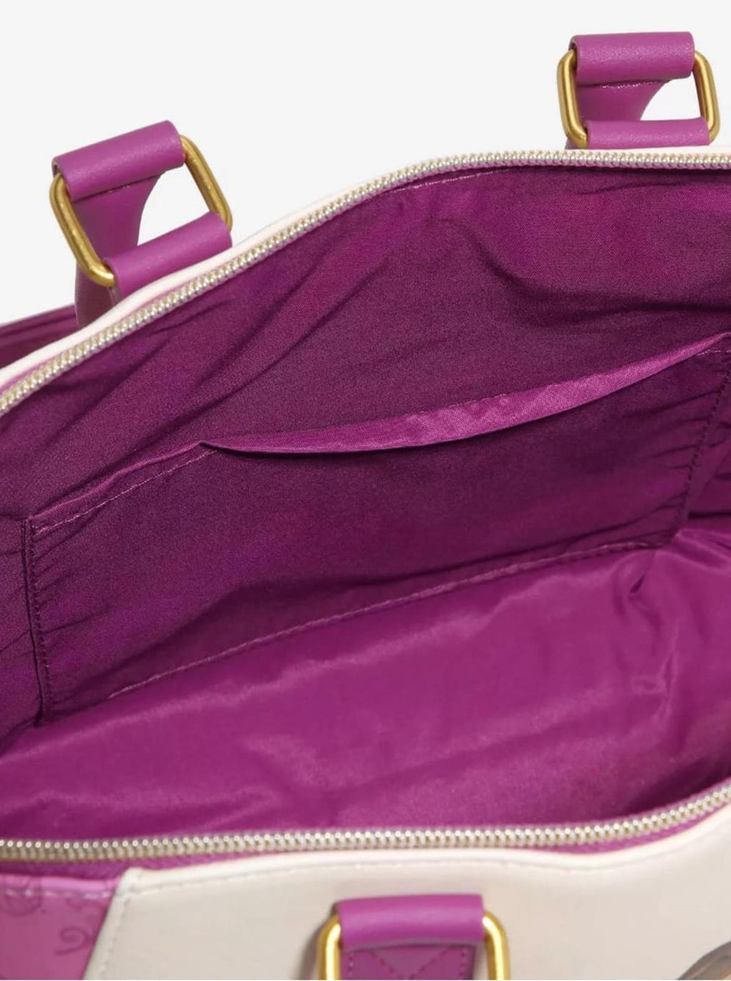 Loungefly Beauty And The Beast Holiday Fireplace Satchel Bag NWT