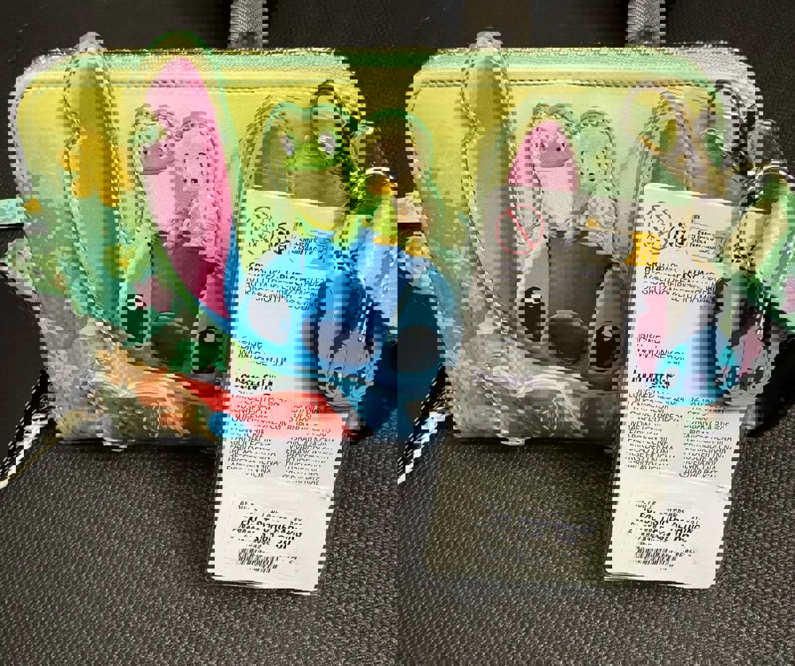 Loungefly Exclusive Stitch Reading Wallet and ID Holder/Lanyard NWT