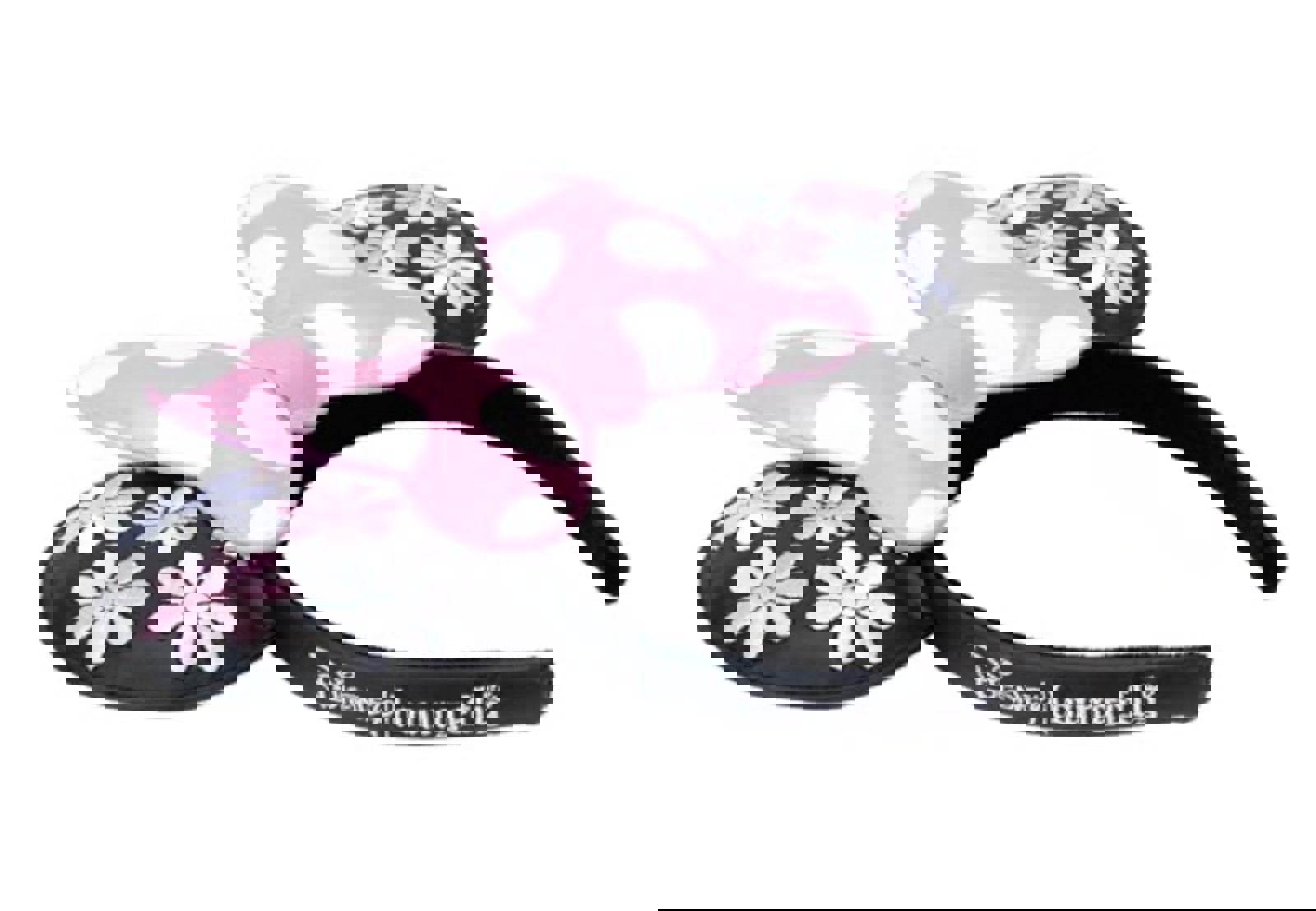 Loungefly Minnie Mouse Floral Rock the Dots Ear Headband NWT