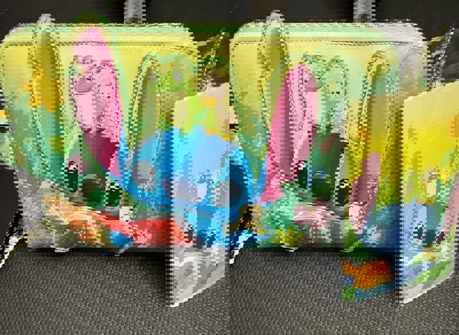 Loungefly Exclusive Stitch Reading Wallet and ID Holder/Lanyard NWT